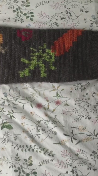 Garden Cardigan Crochet Pattern PDF