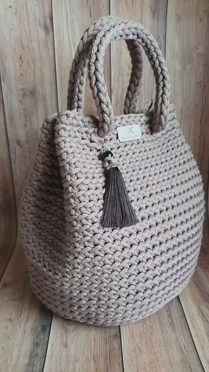 👜✨ Dew Drop Crochet Bag Pattern – Easy & Stylish Tote PDF 🧶
