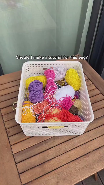👜 Dumpling Bag Crochet Pattern ✨